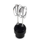 Blender 2 in 1 HAUSBERG HB-7704IN cu putere 1000W, Mixer vertical profesional, 10 trepte de viteza si functie Turbo, Capacitate pahar 700 ml , Multifunctional, Negru