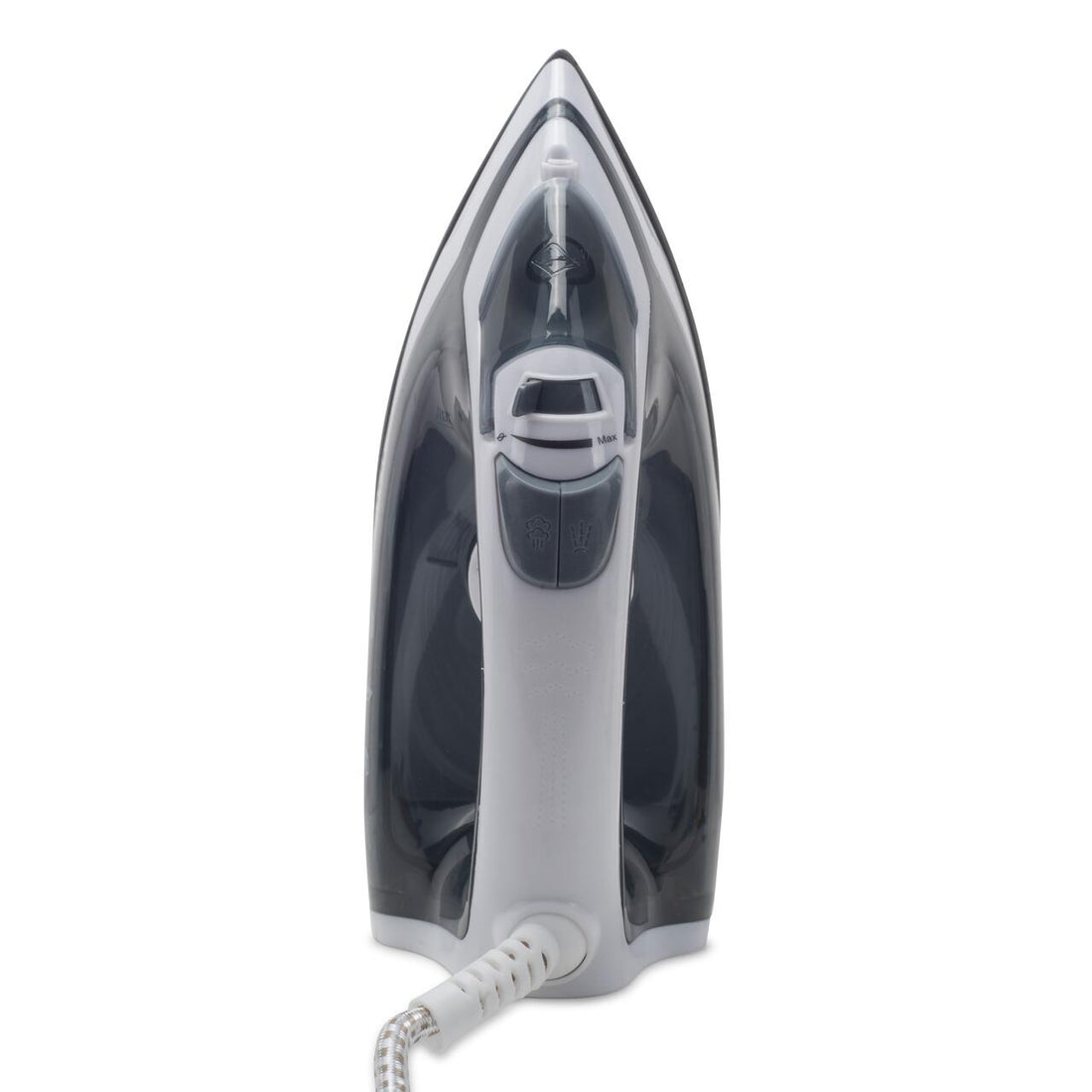 Fier de calcat Hausberg HB-7807VR, talpa ceramica, jet de abur 12g/min, abur pe verticala 25g/min, sistem antipicurare, sistem autocuratare, 2200W
