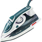Fier de calcat Hausberg HB-7809VR, Ultra Slide, Talpa Ceramica, 2300W, 390ml, Alb/Verde-Inchis
