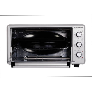 Cuptor Electric Hausberg HB-8000P capacitate 48 Litri, putere 1800W, Temperatura maxima 230 grade, timer prevazut cu alarma sonora