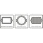 Cuptor electric Rustic HAUSBERG HB-8001RST, 1400W, 48l, Timer mecanic, Termostat reglabil, 4 nivele de inaltime a tavii, usa din sticla rezistenta la temperature ridicate, panou mecanic, Negru-Auriu