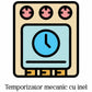 Cuptor electric Rustic HAUSBERG HB-8001RST, 1400W, 48l, Timer mecanic, Termostat reglabil, 4 nivele de inaltime a tavii, usa din sticla rezistenta la temperature ridicate, panou mecanic, Negru-Auriu