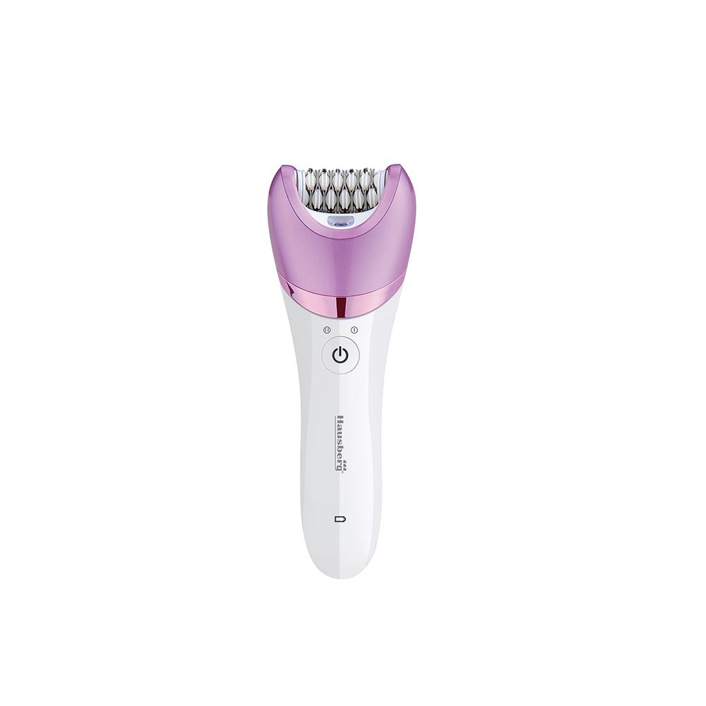 Set Ingrijire corporala 5 in 1 Hausberg HB-85MV, 5W,voltaj 220-240V, baterie litiu 1400 mAh, Mov
