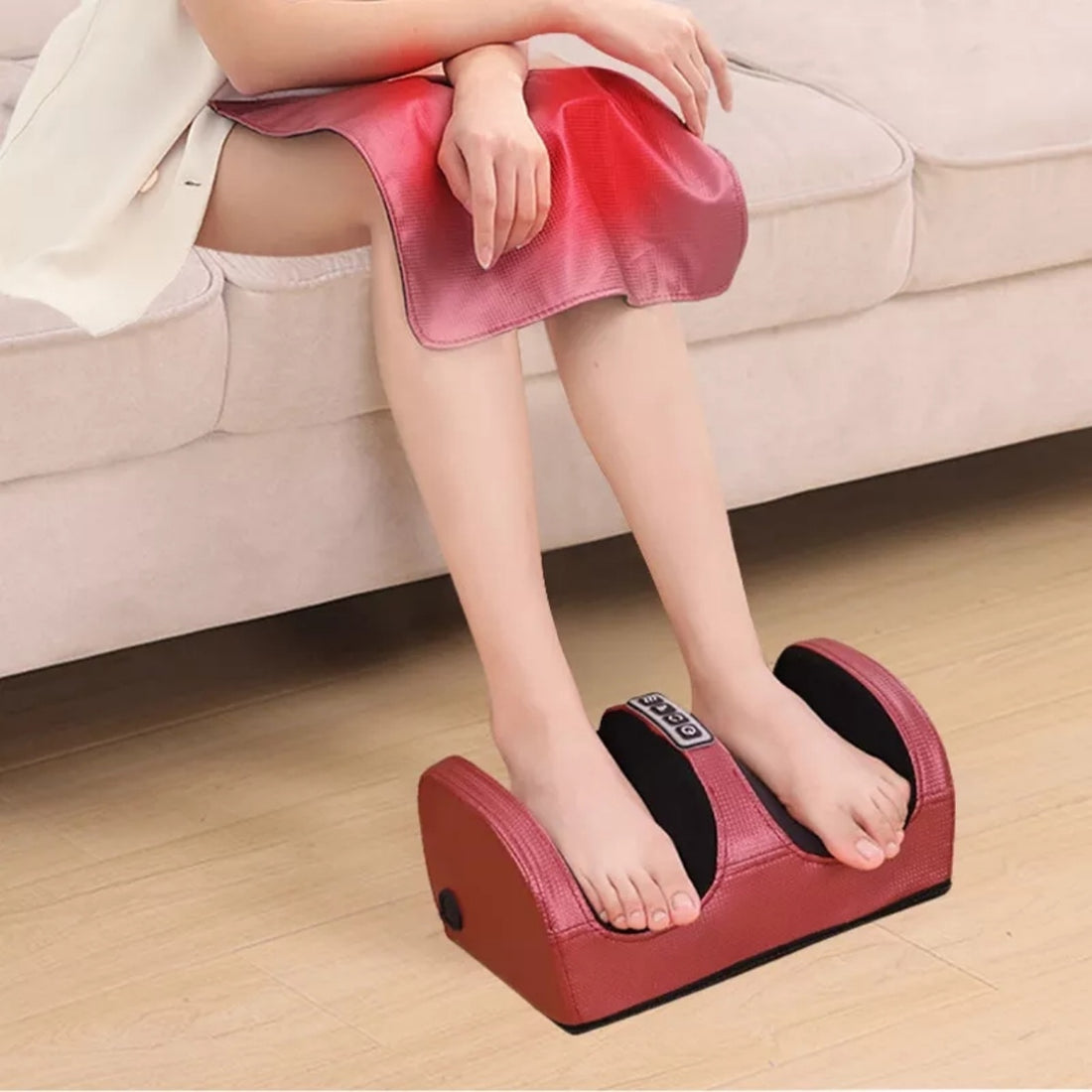 Aparat Electric Masaj Picioare Shiatsu – 4 Moduri + Funcție Încălzire