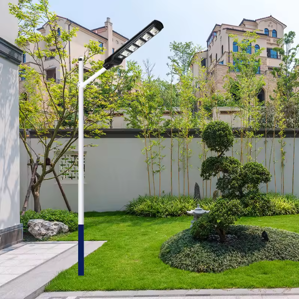 Lampă Solară Stradală LED 250W – 25.000 lm, Senzor Mișcare, IP65, Telecomandă