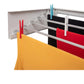 Uscator de rufe Kluder, Montabil pe perete, Aluminiu, Alb, 1000 x 500 mm