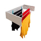 Uscator de rufe Kluder, Montabil pe perete, Aluminiu, Alb, 1000 x 500 mm