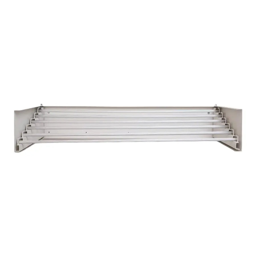 Uscator de rufe Kluder, Montabil pe perete, Aluminiu, Alb, 1000 x 500 mm