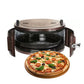 Cuptor electric rotund cu termostat Ertone MN-9010VS, Putere: 220-230V, 50Hz, 2 rezistente electrice 2 x 650W, capacitate 40l, indicator luminos, Visiniu