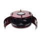 Cuptor electric rotund cu termostat Ertone MN-9010VS, Putere: 220-230V, 50Hz, 2 rezistente electrice 2 x 650W, capacitate 40l, indicator luminos, Visiniu