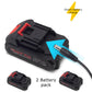 Mini drujba TATTA TD-5300, fierastrau electric cu acumulator 6”, 21V, portabila, teiere lemn, compacta