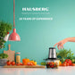 Tocator Hausberg HB-4505, 400 W, 2l, toaca, taie, macina, amesteca