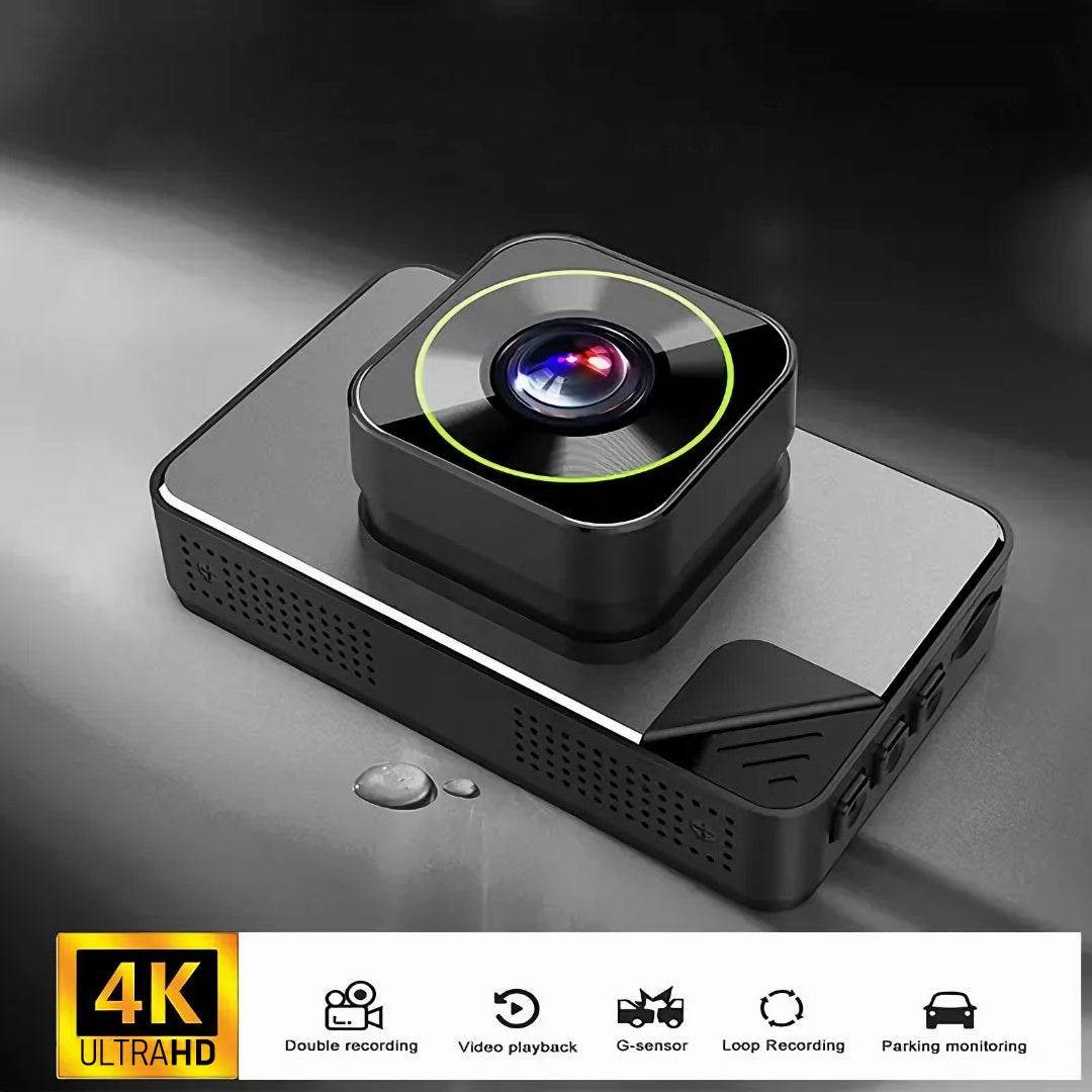 Camera Auto DVR 4K/2K/1080p si Camera Spate 1080p cu Conectivitate Wi-Fi, G-Senzor, Mod Parcare, Inregistrare in Bucla - Specializat.ro