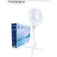 Ventilator cu picior VEN-2, 50W, 40 inch, 3 viteze, inaltime reglabila, alb