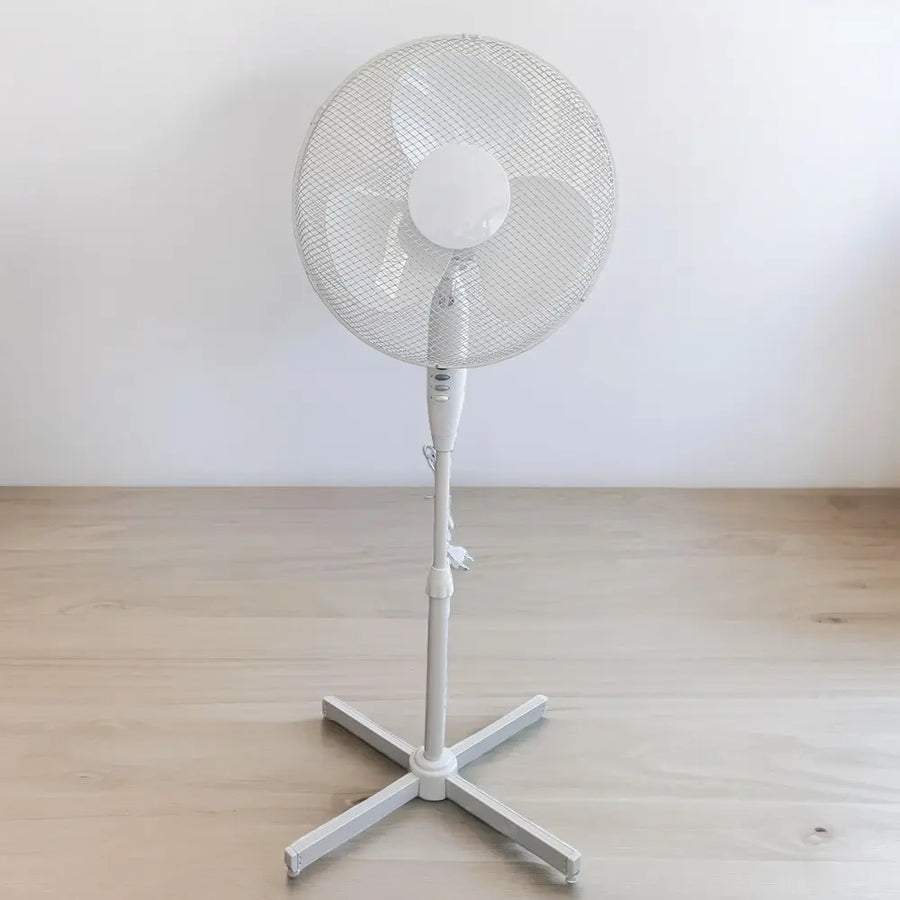 Ventilator cu picior VEN-2, 50W, 40 inch, 3 viteze, inaltime reglabila, alb