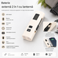 Lanterna Far LED Reincarcabil USB pentru Bicicleta – 6 Moduri, Power Bank 4000mAh