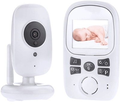 Baby Monitor,Monitorizare Video Audio Bebelusi, Senzor Sunet, NIGHT VISION, Functie Talk-Back, Monitorizare Temperatura Ambientala, Cantece de Leagan - Specializat.ro