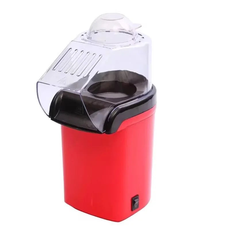 Aparat de facut popcorn cu aer cald, 1200W, fara ulei, preparare rapida si sanatoasa, design compact