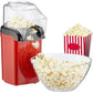 Aparat de facut popcorn cu aer cald, 1200W, fara ulei, preparare rapida si sanatoasa, design compact