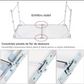 Set Masă Pliabilă 120×60 cm + 4 Scaune Pliabile – Înălțime Reglabilă 55–70 cm, Portabil tip Valiză 60×60×6,5 cm