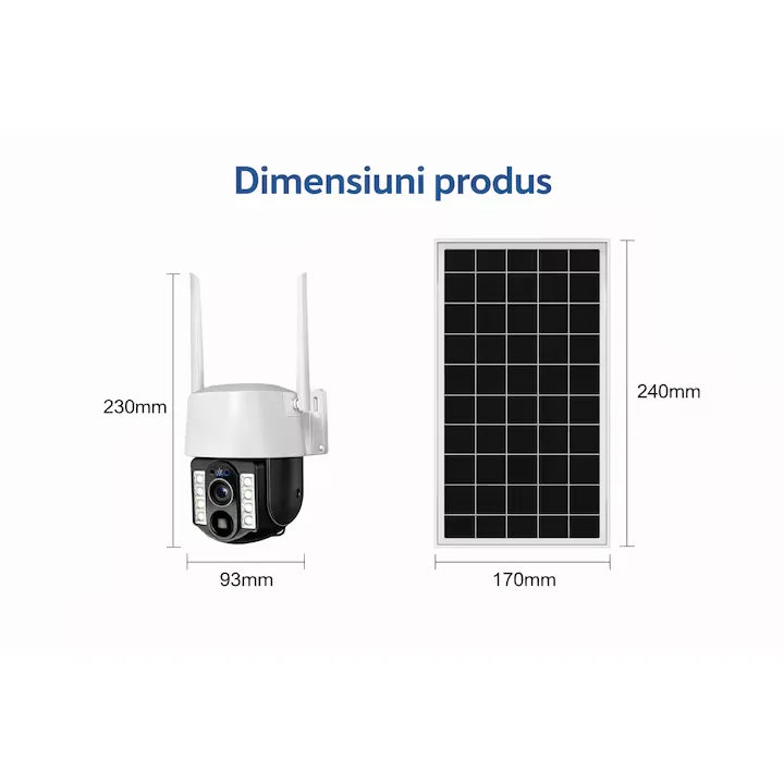 camera solara cu 4G