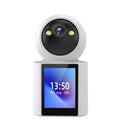 Camera de supraveghere inteligenta, ecran de 2, 8 inchi, 4MP, rotatie 360 grade, monitor pentru bebelusi, wireless, vedere pe timp de noapte color