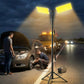 Proiector LED Camping 94W 9116lm cu Braț Telescopic 5m – Kit Nocturna