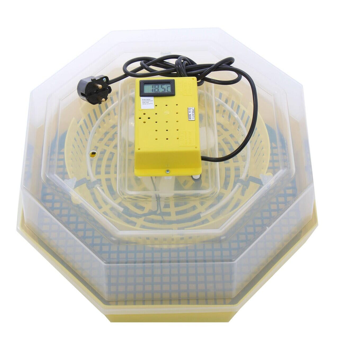 Incubator electric oua (clocitoare) cu termometru Cleo 5T, 230 V, 60 oua capacitate, 38°C temperatura incubare