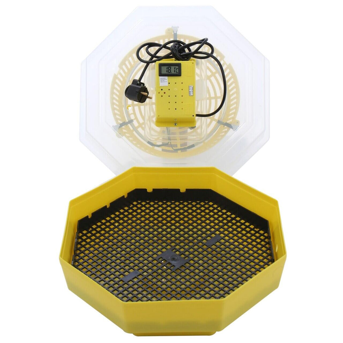 Incubator electric oua (clocitoare) cu termometru Cleo 5T, 230 V, 60 oua capacitate, 38°C temperatura incubare