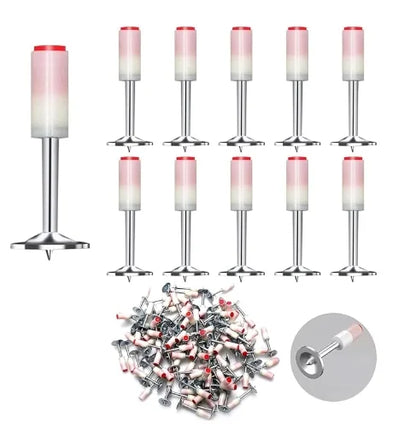 Set 50 x Cui Fixare, Autopropulsare, Pentru Pistol Manual, Model CIuperca, 7.2 mm, Alb/Argintiu