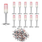 Set 50 x Cui Fixare, Autopropulsare, Pentru Pistol Manual, Model CIuperca, 7.2 mm, Alb/Argintiu