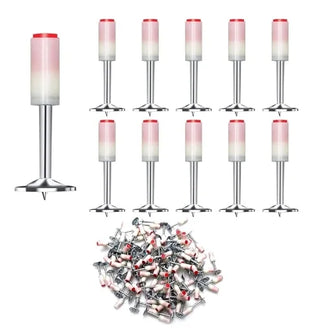 Set 50 x Cui Fixare, Autopropulsare, Pentru Pistol Manual, Model CIuperca, 7.2 mm, Alb/Argintiu