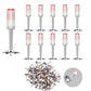 Set 50 x Cui Fixare, Autopropulsare, Pentru Pistol Manual, Model CIuperca, 7.2 mm, Alb/Argintiu