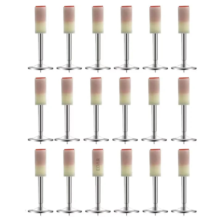 Set 50 x Cui Fixare, Autopropulsare, Pentru Pistol Manual, Model CIuperca, 7.2 mm, Alb/Argintiu