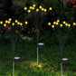 Set 2 Lampi Solare LED Decorative tip Licurici pentru Gradina – 8 Bulbi, Alb Cald 3000K
