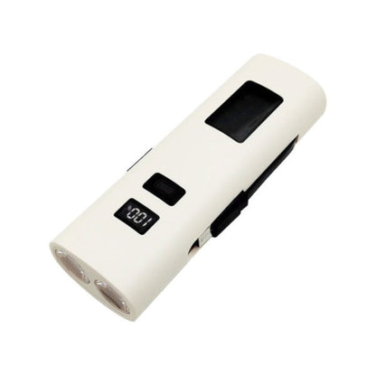 Lanterna Far LED Reincarcabil USB pentru Bicicleta – 6 Moduri, Power Bank 4000mAh