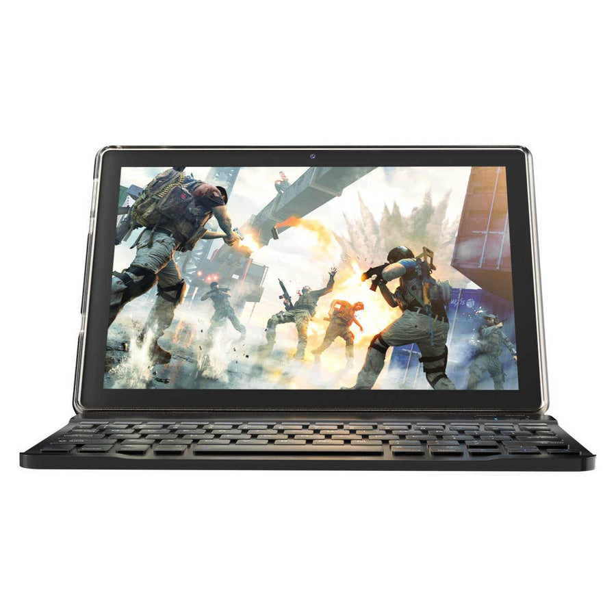 Tableta Android 10.1 inch, 18GB RAM, 128GB ROM, WiFi, cu Tastatura, Mouse, Carcasa de Protectie si Stilou - Specializat.ro