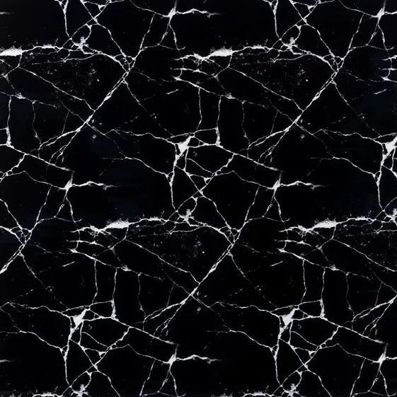 Folie autocolanta Marmura NEAGRA autoadeziva pentru mobilier si bucatarie 60X300cm