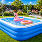 Piscină Gonflabilă 200x120x40 cm – Ideală pentru Copii și Familie