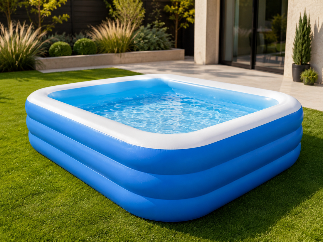 Piscină Gonflabilă 200x120x40 cm – Ideală pentru Copii și Familie