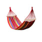 Hamac multicolor - cu bara de lemn, 200X80