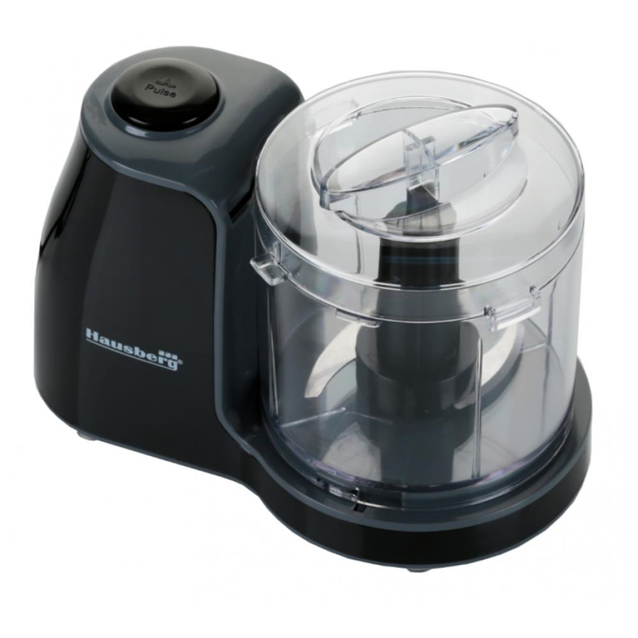 Tocator electric Hausberg HB-4504NG, putere 80 W, Motor cupru, Negru