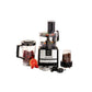 Robot de bucatarie 3 in 1 HB7522NG , macinare, taiere, framantare si tocare, 600 W, Negru, multifunction food procesor