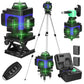Nivel laser 2 baterii, 100cm tripied