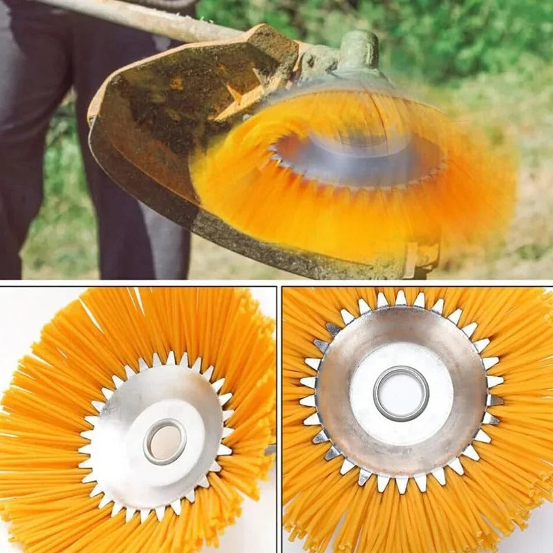 Perie nylon pentru curatarea suprafetelor, 200mm, 10.000 rpm