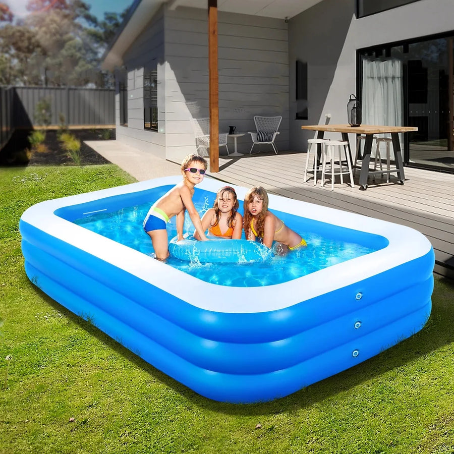 Piscina gonflabila, 200 x 120 x 40 cm