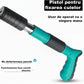 it Pistol Manual SIKS Pentru Fixarea Cuielor Pe Perete / Nituri, Lungime 30 cm, Calibru 7.3 cm, Pneumatic, Accesorii, Ochelari De Protectie, Cutie Transport, Albastru