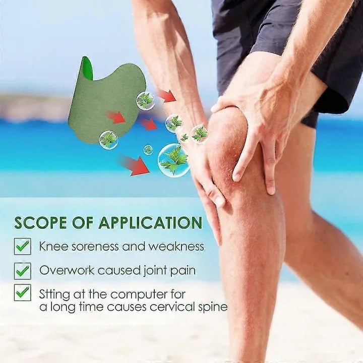 Plasturi pentru ameliorarea durerilor la genunchi, set 10 bucati