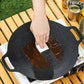 Plita Japoneza, invelis antiaderent, pluristratificata, materiale rezistente, spatioasa, diametru 36 cm, negru