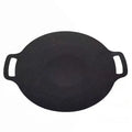 Plita Japoneza, invelis antiaderent, pluristratificata, materiale rezistente, spatioasa, diametru 36 cm, negru